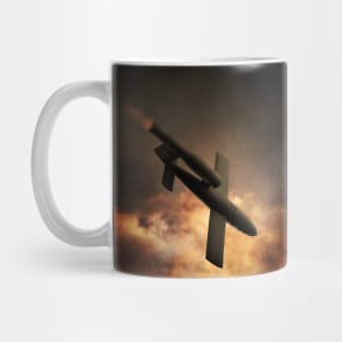 A German V1 flying bomb of world war 2 Mug